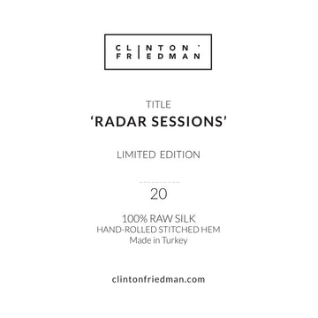Silk Scarf - Radar Sessions